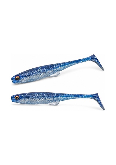 Daiwa Flat Junkie Duckfin Shad 3.5" 9cm Slikon Yem Gold Lame Raw Sardine