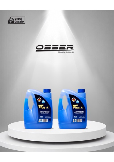 Osser Power Plus Antifriz 2 Adet 3 Lt Mavi -37 Derece