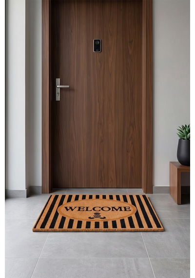 Villadia Home Textile Kapı Önü Paspası Kaymaz Taban Dekoratif Paspas Ev Giriş Antre İç Ve Dış Mekan Paspası 45x70 Cm 1ypycoco