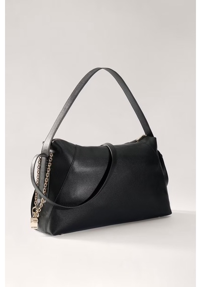 Guess Devon Büyük Boy Kadın Omuz Çantası Hwbg9745180 Siyah