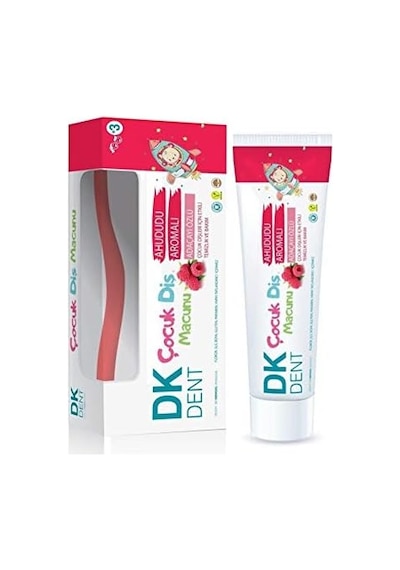Diş Macunu 50ml Çocuk Ahududu+fırça