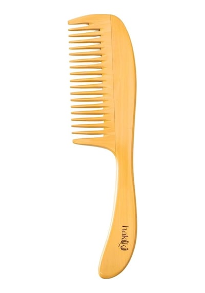 Doğal Saplı Şimşir Tarak 22 Cm Ultra Pürüzsüz Yüzey
