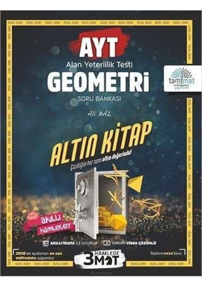 AYT Geometri Soru Bankası  -  Ali Bal  -  Tammat  Yayıncılık