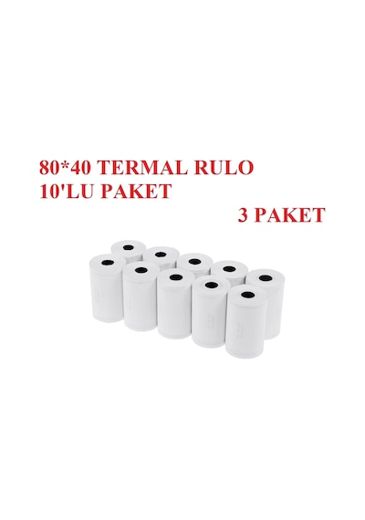 80 40 Termal Rulo 30 Adet