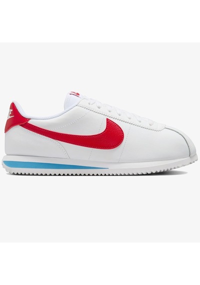 Nike Cortez Womens Leather Sneaker White Hakiki Deri Günlük Spor Ayakkabı Beyaz