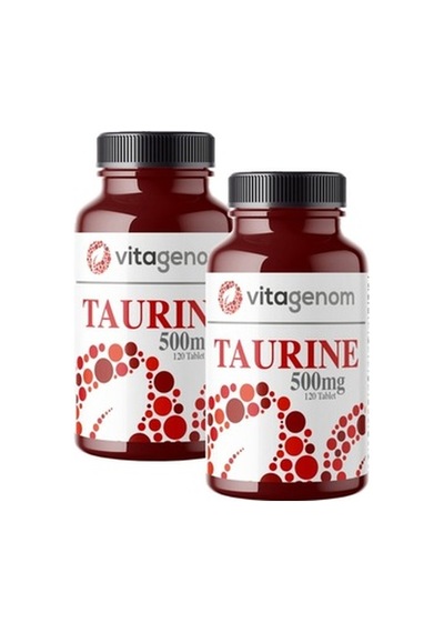 Taurine 500 Mg 2 Kutu 240 Tablet