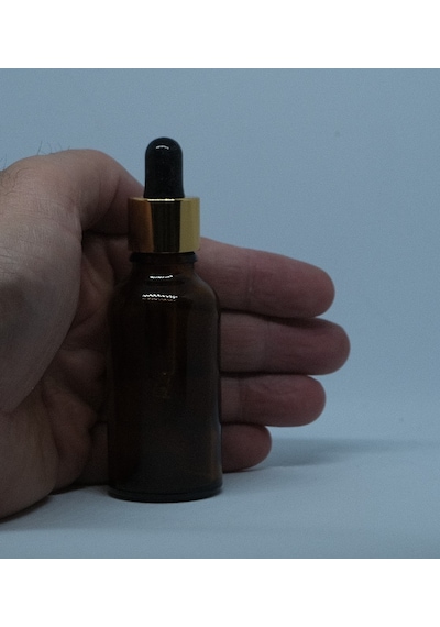Damlalıklı 30 Ml 3 Adet Amber Şişe