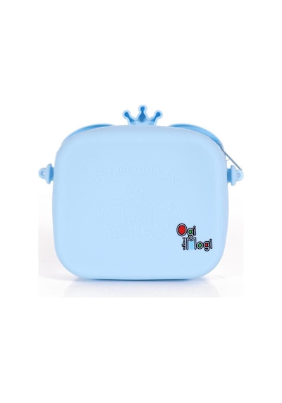 Ogi Mogi Toys Silikon Mavi Fil El Çantası Çok Renkli