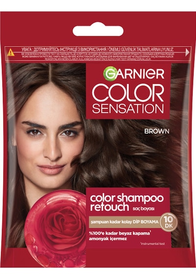 Garnier Color Sensation Şampuan Boya 4.0 Brown