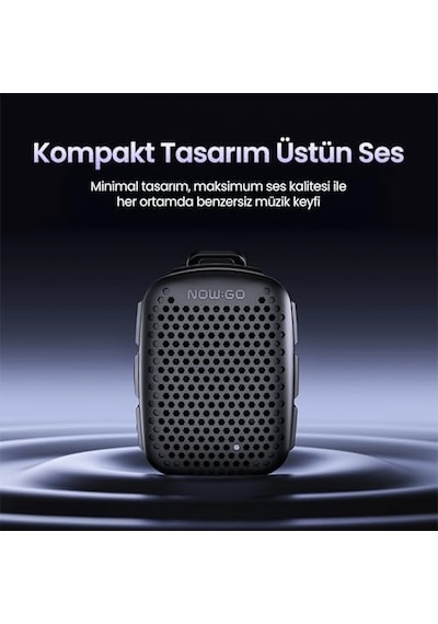 Lava Clip 5w Klipsli Su Geçirmez Taşınabilir Mini Bluetooth Hoparlör Yeşil