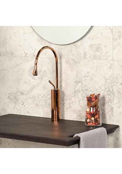 F-813 Rose Lavabo Bataryası Bakır