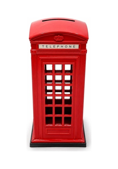 Metal Telefon Kulübesi Kumbara Alk5391