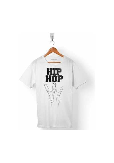 Hıp Hop İşareti Simgesi Hıphop Hey Dostum Erkek Tişört 001