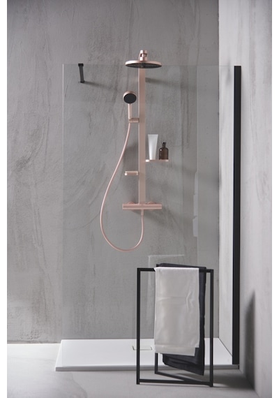 Ideal Standard BD583RO Ceratherm Alu+ Termostatik Duş Sistemi Pembe