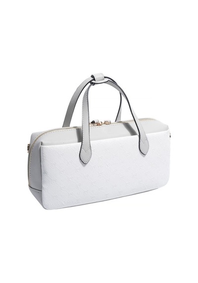 Silver & Polo Silver Polo Beyaz - A.gri Logolu Kadın El Çantası Sp1276