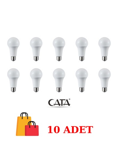 Cata Ct-4277 9watt Led Tasarruflu Ampul Beyaz 10 Adet