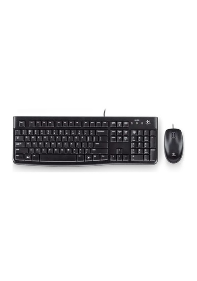 Logıtech Mk120 Tr Q Usb Kablolu Klavye Ve Mouse Set Siyah 920-002560 Lazer