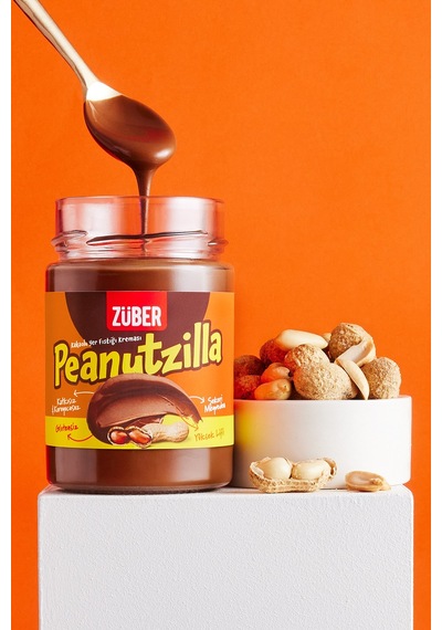 Züber Peanutzilla X1+ Original Fıstık Ezmesi X1 + %100 Fıstık Ezmesi X1