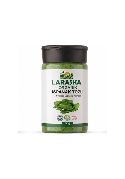 Organik Ispanak Tozu 50g Organic Spinach Powder
