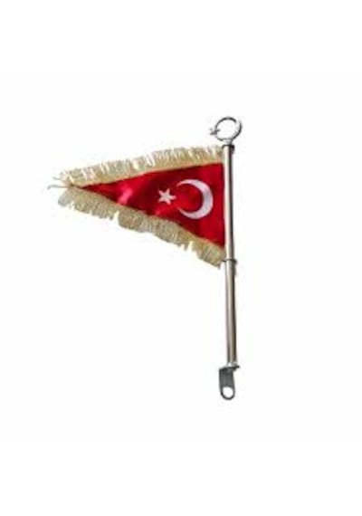 Motosiklet Flama Bayrak Gold 35 Cm Arr0854