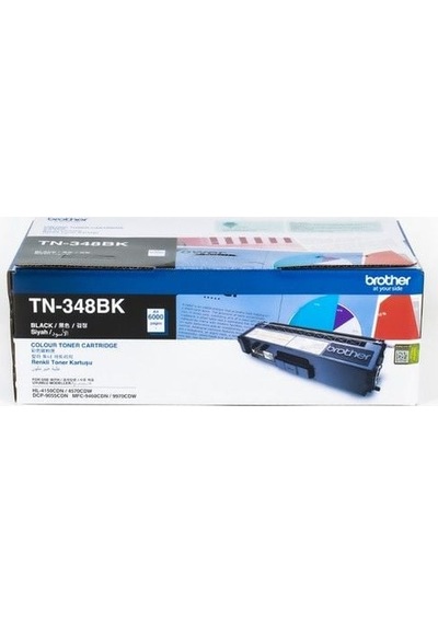 Brother Tn 348bk Siyah Toner 6000 Sayfa