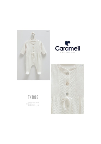 Caramell Barbosa Tine Lace Bebek Tulum Tk1888 0-1ay/1-3ay/3-6ay Bej Bej