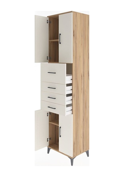 Hyperion Dolap 3 Raflı 4 Çekmeceli 4 Kapaklı 60x44x243 Çam-aytaşı Atlas Çam Hyperion Dolap 3 Raflı 4 Çekmeceli 4 Kapaklı 60x44x243 Çam-aytaşı Atlas Çam