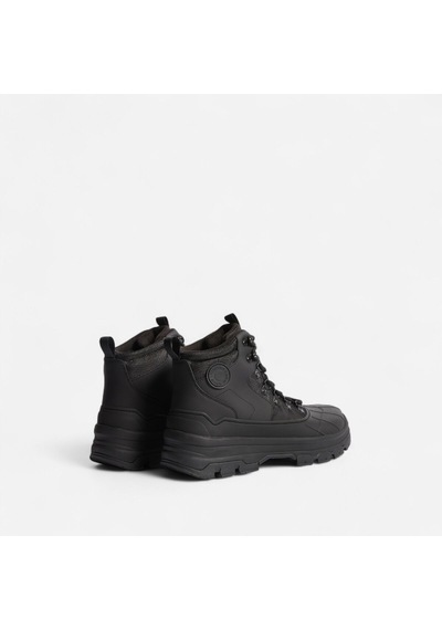 Hunter Mens Explorer Duck Boot Erkek Siyah Kısa Bot Mfs1000ptp-blk Siyah