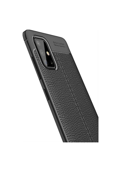 Samsung Uyumlu Galaxy M31S Kılıf Zore Niss Silikon Kapak-Siyah