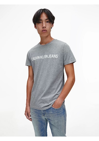 Calvin Klein Calvın Kleın Erkek T-shırt J30j307855-039 Gri
