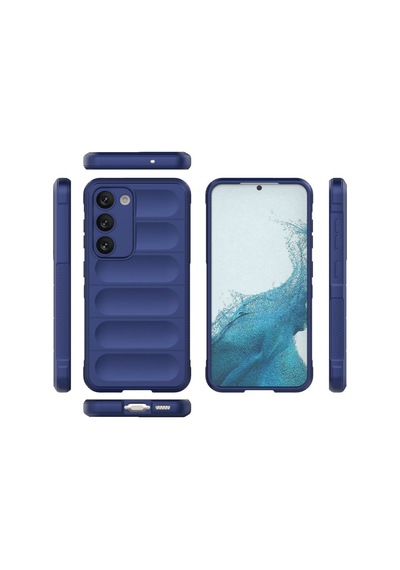 Samsung Galaxy  Uyumlu  S23 Plus Kılıf Optimum Silikon - Lacivert