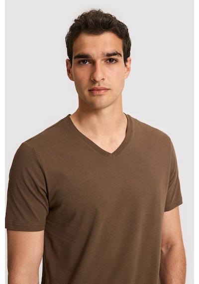 U.S. Polo Assn. U.s. Polo Assn. Erkek Kahverengi Tişört Basic 50326944-vr029