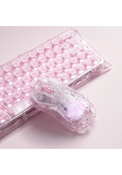 Gravastar Mercury M2 Rgb 26.000 Dpi Optik Gaming Mouse, Kablosuz, Crystal Rose M2mouse