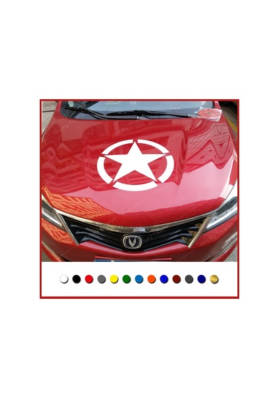 Army Yıldız Sticker Yıldız Arma Sticker Off Road Oto Sticker