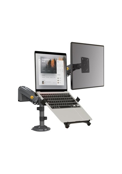 Ergoflex Ef S16 Çift Kol 17-32 İnch Uyumlu Amortisörlü 2-9 Kg Monitör Standı 2026 Versiyon