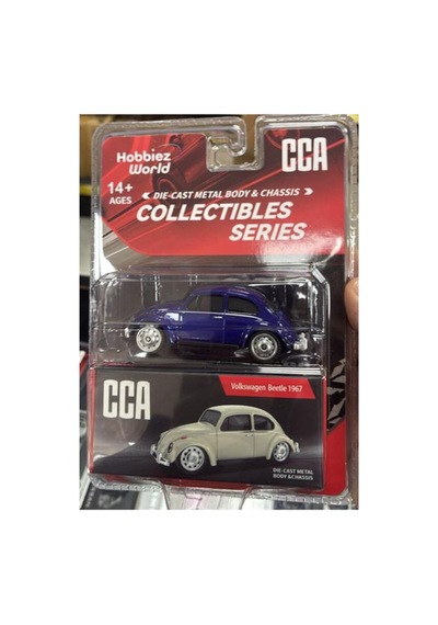 Collectibles Series Volkswagen Beetle 1967 Mavi 1/64 Model Araba