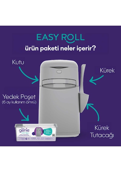 Yeni Nesil Ultra Koku Önleyici Kedi Kumu Çöp Kovası Yedek Poşet