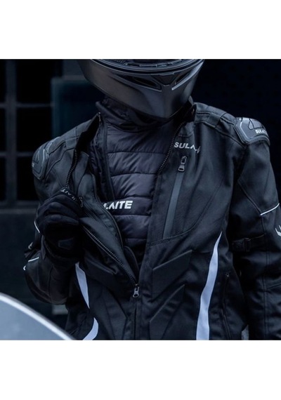 Motoanl Motosiklet Rüzgar Geçirmez Polar Boyunluk Siyah