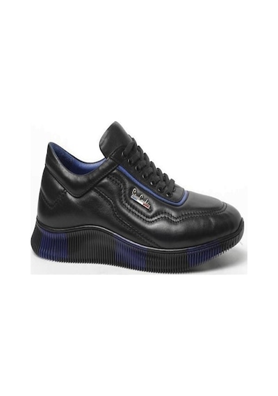 Pierre Cardin 649405 Erkek Spor Ayakkabı - Siyah Mavi-siyah Mavi Siyah - Mavi