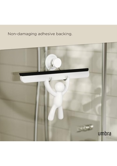 Umbra Buddy Yapıştırmalı Duş Çekçeki, Silikon Bıçaklı Pencere Çekpası Çok Renkli