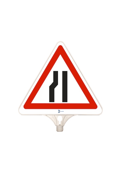 MFK 9204 Tek Taraflı Soldan Daralan Yol Tabelası