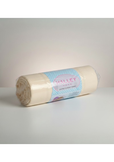 Halley %100 Pamuk Fitted Çarşaf Krem