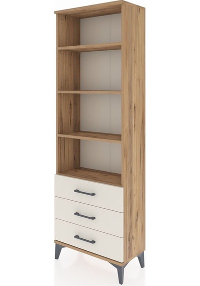 Arges Dolap 4 Raflı 3 Çekmeceli 60x30x182 Çam-aytaşı Çam Arges Dolap 4 Raflı 3 Çekmeceli 60x30x182 Çam-aytaşı Çam