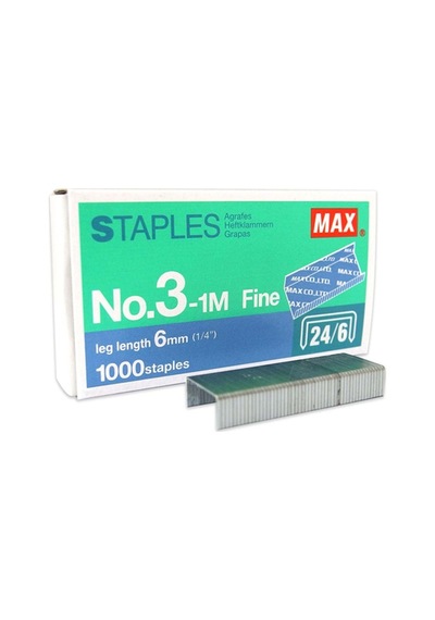 Max 600302 Zımba Teli No 3-1m 24/6 - 20 Kutu