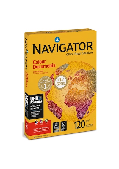 Navigator Gramajlı Kağıt Colour Documents 250 Li A4 120 Gr Beyaz