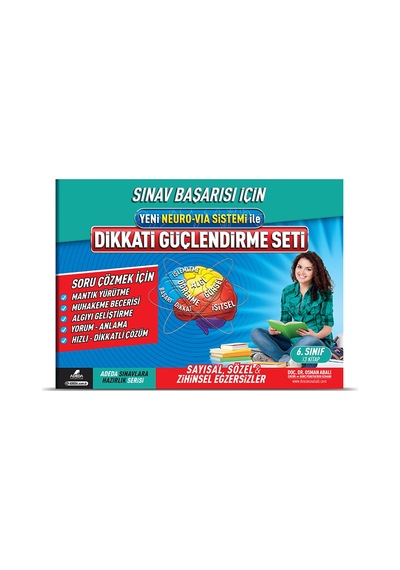 Adeda Yayıncılık Dikkati Güçlendirme Seti 6. Sınıf 12 Yaş