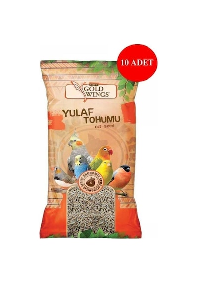 Kuş Tamamlayıcı Ek Besin Yulaf 300 Gr X 10 Adet