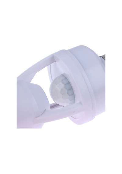 E27 Hareket Sensörlü Lamba Tutucu 110-240volt 60watt, Ampul Soket Adaptörü Pır,