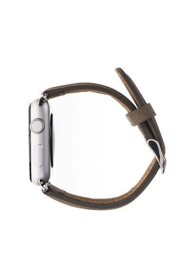 Apple Watch Uyumlu Deri Kordon 38-40-41mm G2 Kahverengi Diğer
