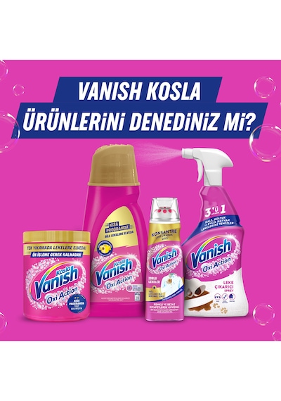 Vanish Oxi Action Kristal Beyaz Deterjan ve Leke Çıkarıcı Sıvı 2000ml